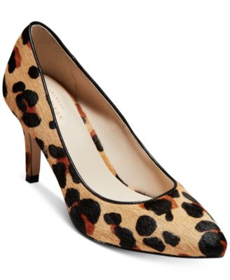 cole haan leopard pumps