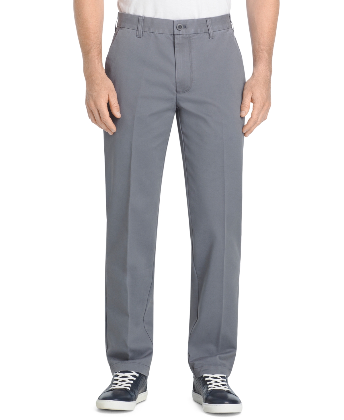 Men's Straight-Fit Performance Chino Pants - Smoked Pearl