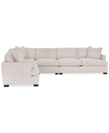 Furniture Juliam 4 Pc Fabric L Shape, Max Home Bermuda Sofa