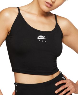 Nike Women's Pro Cropped Tank Top - Macy's