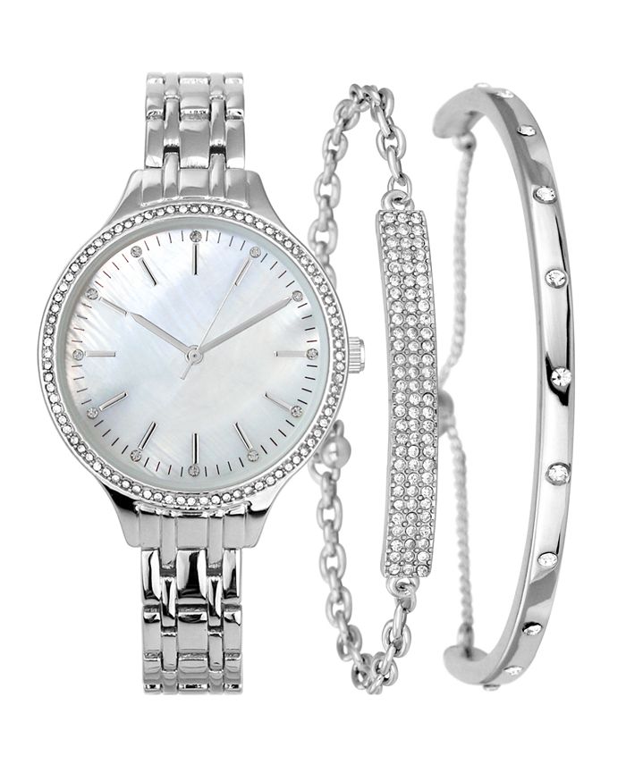 I.N.C. International Concepts Women's Bracelet Watch Set 36mm, Created ...