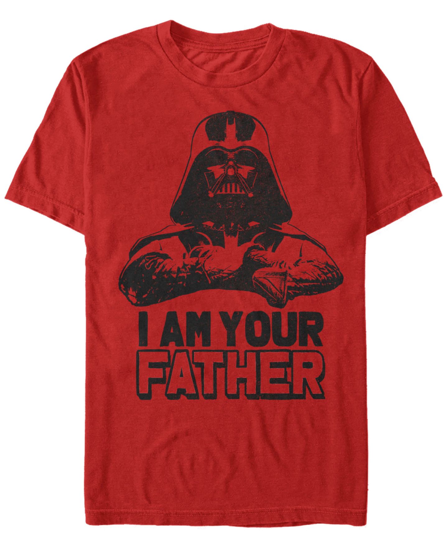 Мужская футболка Fifth Sun Star Wars Classic Darth Vader I Am Your Father Short Sleeve, цвет: Красный — фото 1