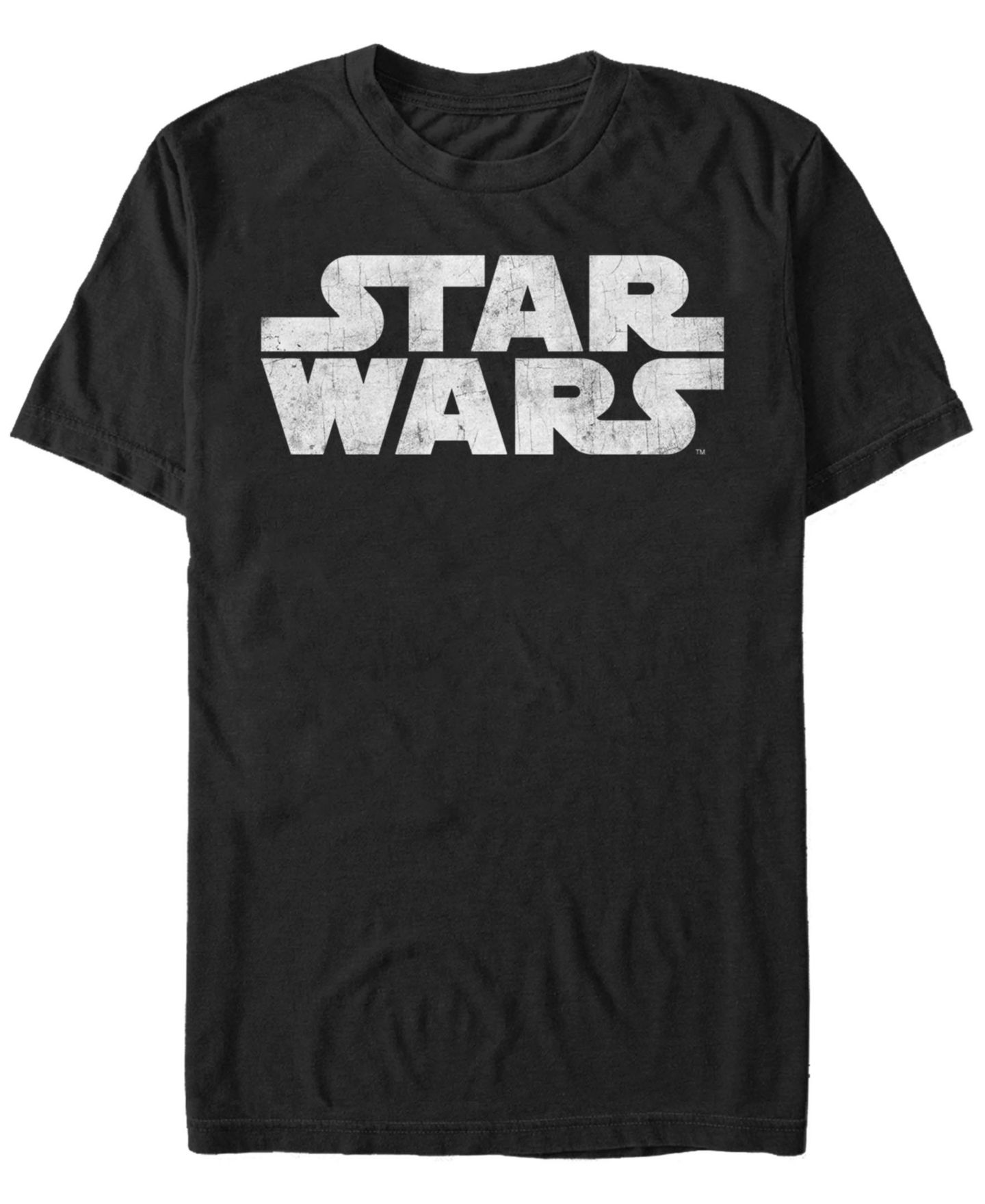 Мужская футболка Fifth Sun Star Wars Simple Title Logo Short Sleeve, цвет: Чёрный — фото 1