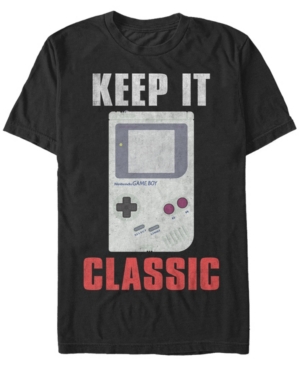 Nintendo Men's Game Boy Keep It Classic Short Sleeve T-Shirt