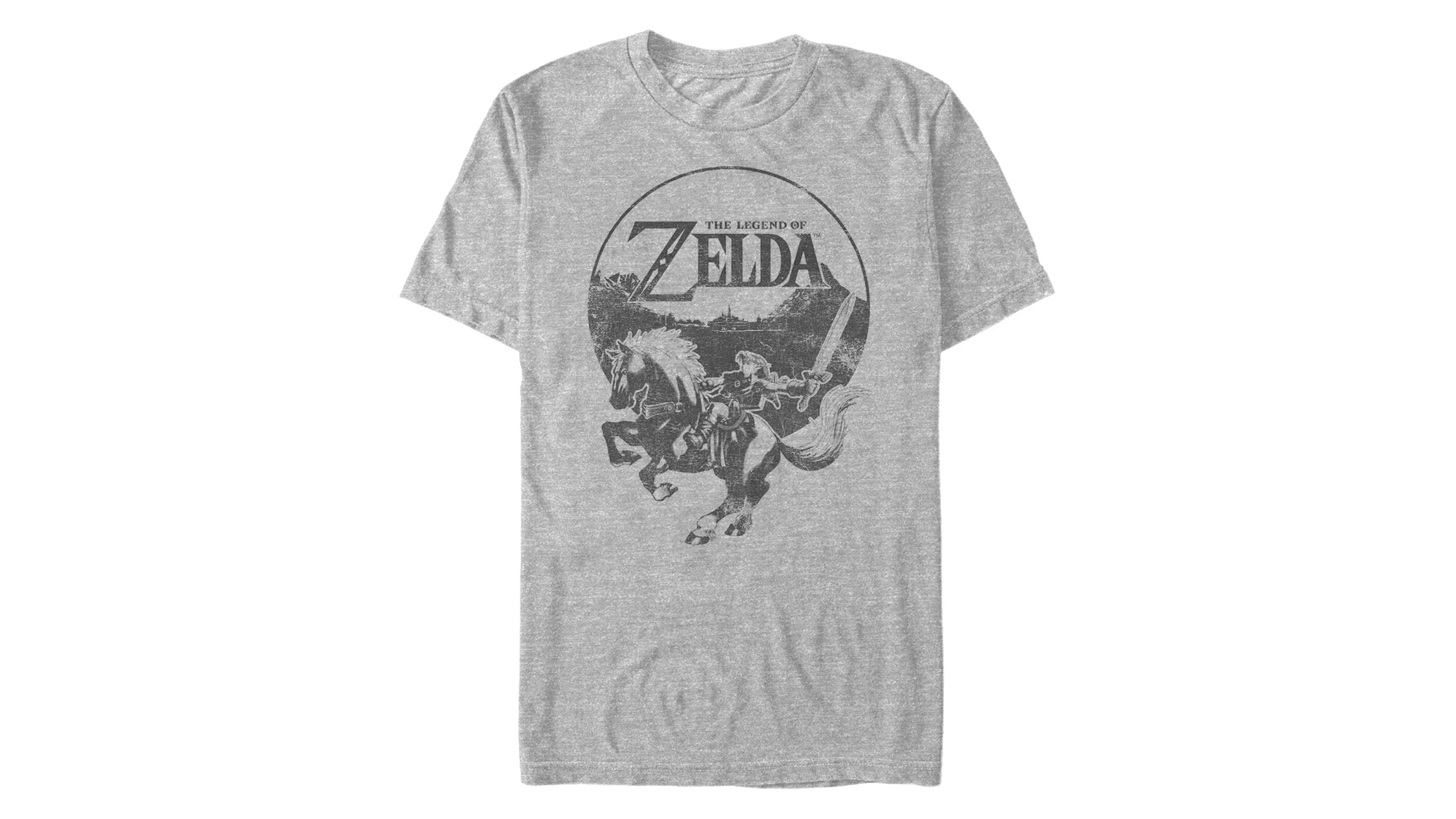 Nintendo Men's Legend of Zelda Rider Logo Short Sleeve T-Shirt