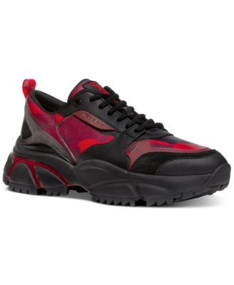 michael kors shoes mens red