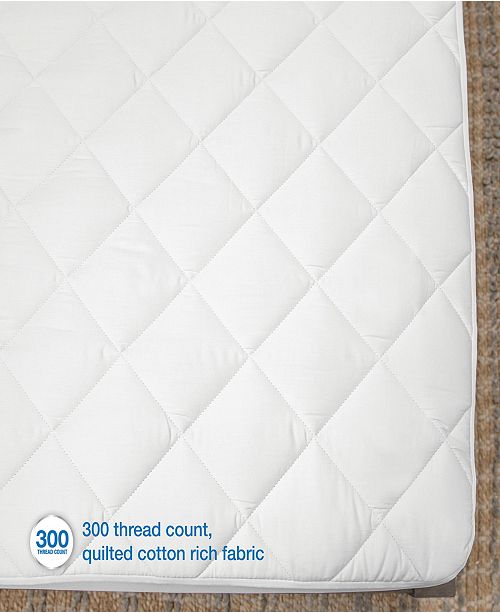 Sensorgel Sensorpedic Coolmax Twin 300 Thread Count Mattress Pad Reviews Mattress Pads Toppers Bed Bath