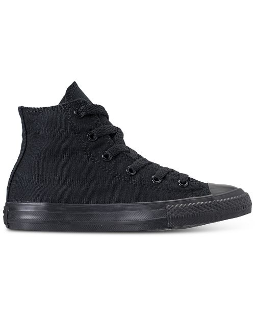 Converse Men's Monochrome Chuck Taylor Hi Top Casual Sneakers from