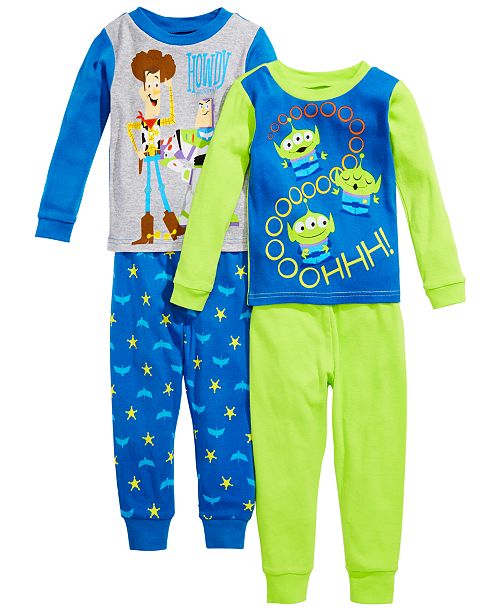 Ame Toddler Boys 4 Pc Cotton Toy Story Pajamas Set Reviews