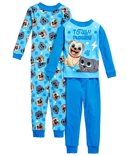 Ame Toddler Boys 4 Pc Cotton Puppy Dog Pals Pajamas Set Reviews
