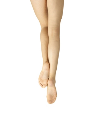 Capezio Big Girls Studio Basics Fishnet Seamless Tight