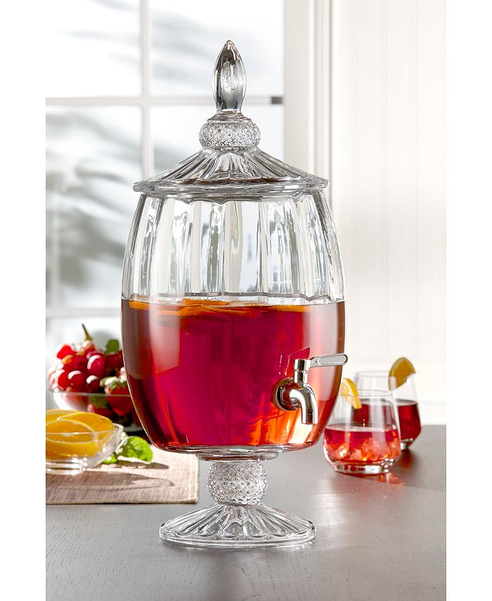 Jay Companies Oliver Glass Beverage Dispenser 1.9 Gal