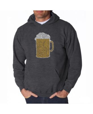 Men's Word Art Hooded Sweatshirt - Slang Terms For Being Wasted