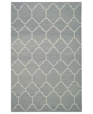 Capel - Area Rug, Genevieve Gorder Arabesque Flatweave 3623-300 Oslo Gray 8' x 11' Brand Name