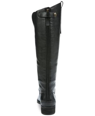 Penny Wide-Calf Knee-High Riding Boots