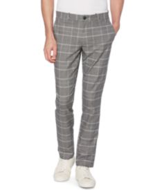 red and black plaid pants for men
