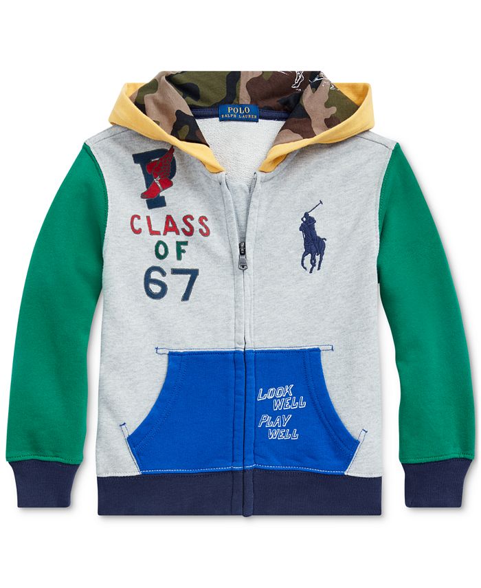 Polo Ralph Lauren Toddler Boys Class of 67 Knit Sweatshirt & Reviews ...