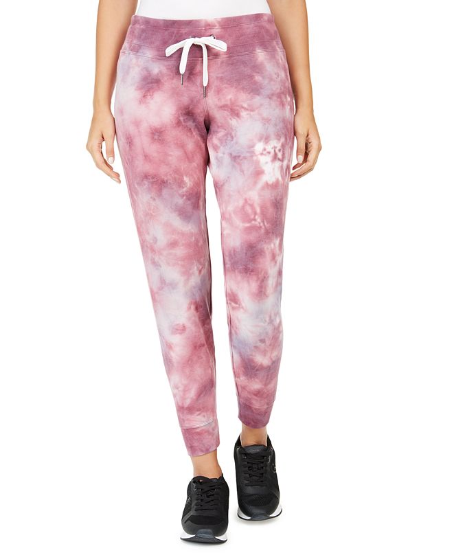 calvin klein tie dye joggers