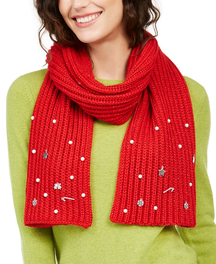 Charter Club Metallic Charm Muffler Scarf, Created for Macy's Macy's