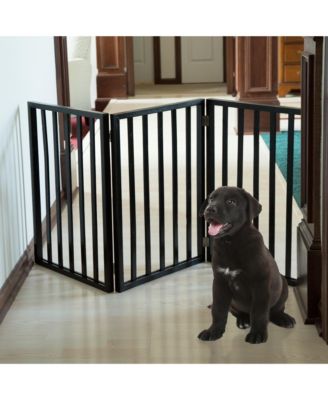 PetMaker Freestanding Wooden Pet Gate - Macy's