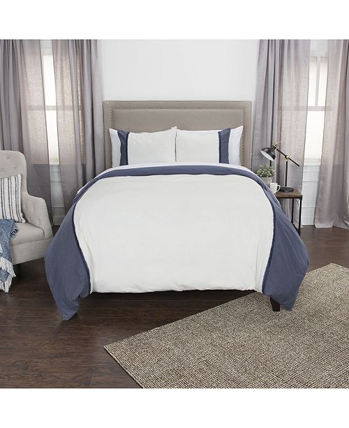 Riztex Usa Wilmington Mill Queen 3 Piece Duvet Set Reviews Bed