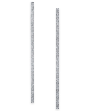 image of Thalia Sodi Stone Linear Drop Earrings, Created for Macy-s