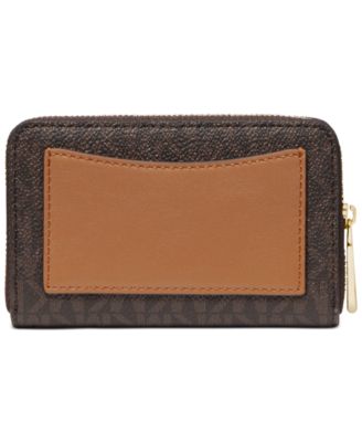 michael kors zip around wallet