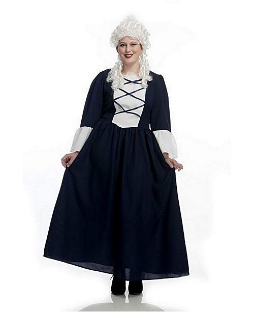 Buyseasons Women S Colonial Lady Plus Adult Costume Reviews