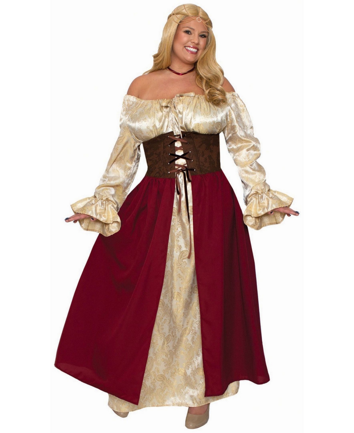 BuySeasons Women's Medieval Plus Adult Costume