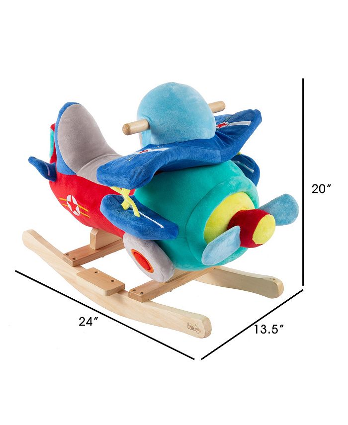 Happy Trails Rocking Plane Toy Macy's