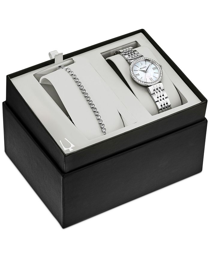 Bulova - Women's Stainless Steel Bracelet Watch 33mm
