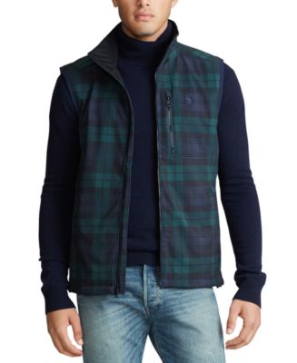 Polo Ralph Lauren Men's Plaid Barrier Vest & Reviews - Coats & Jackets - Men  - Macy's