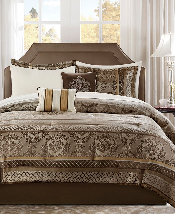 Addison Park Bellagio 9 Pc Comforter, Macy Bedding King Size