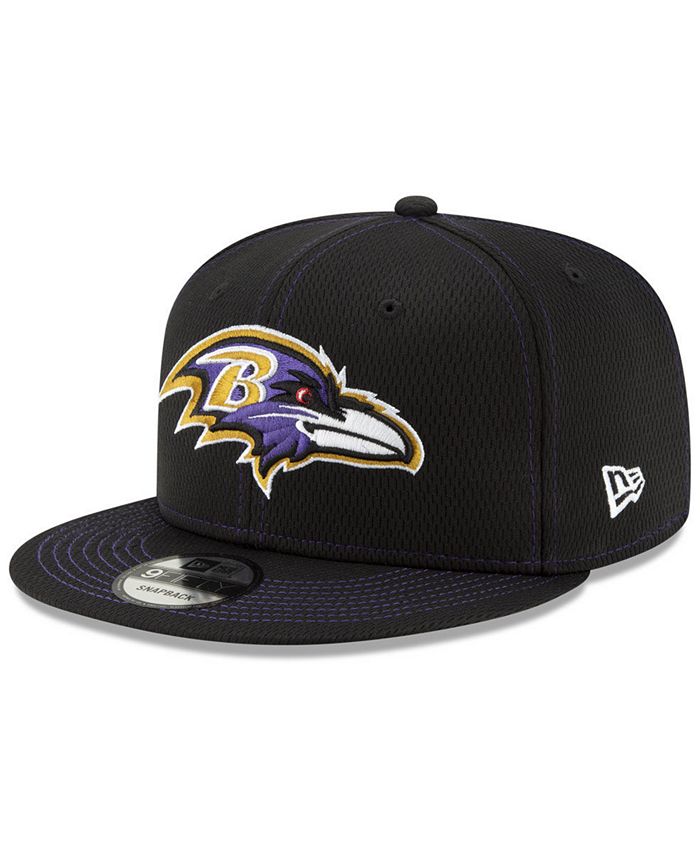 New Era Baltimore Ravens On-Field Sideline Road 9FIFTY Cap - Macy's