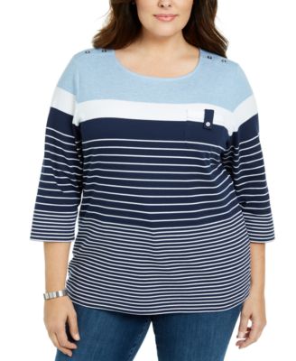 macys karen scott plus size tops