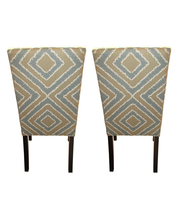 Sole Designs Nouvea Upholstered Dining Chair Set, Set of 2 Macy's