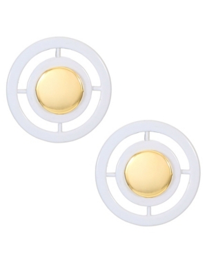 image of Trifari 14K Gold-Plated Stud Earrings