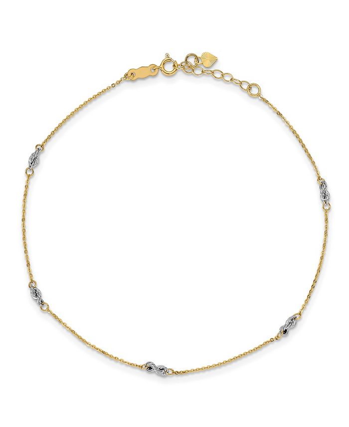 Gold anklet hotsell macys