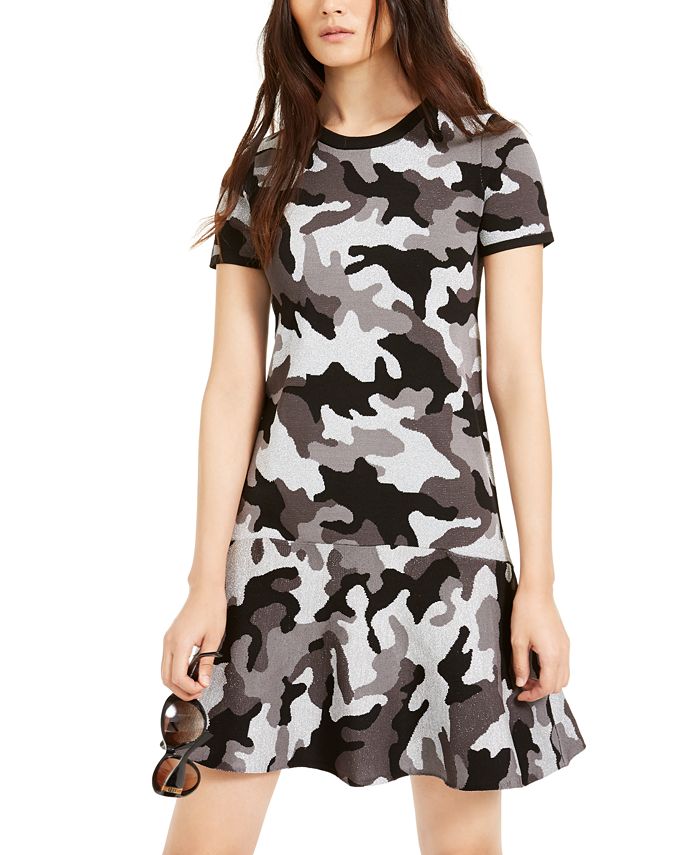 Michael kors shop camo dress