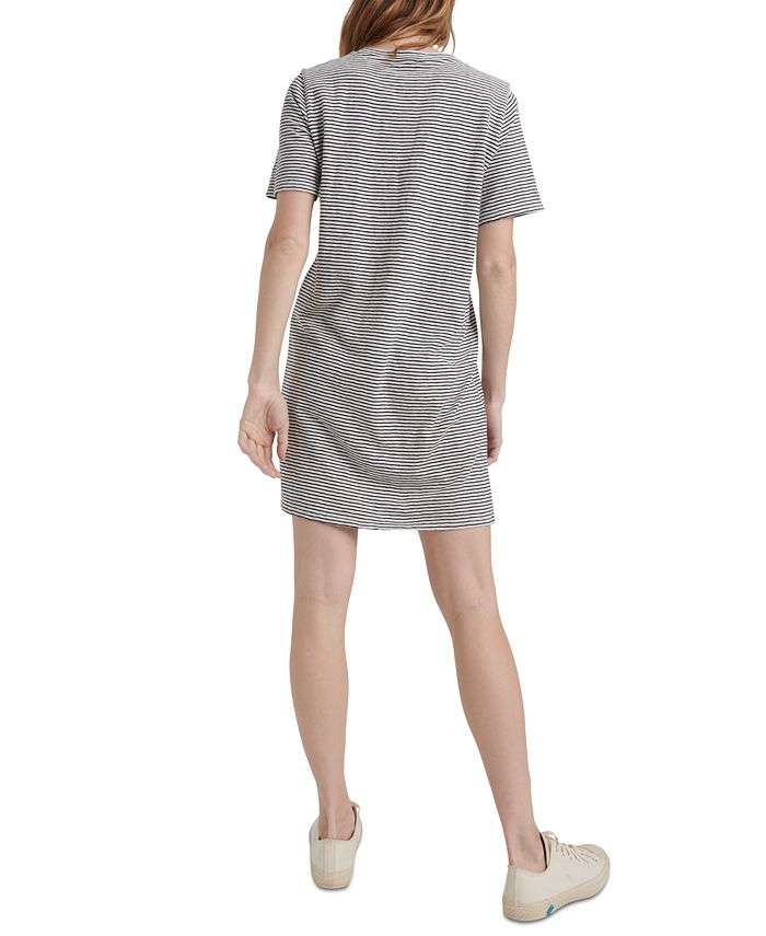 Lucky Brand Cotton Striped Pullover TShirt Dress Macy's