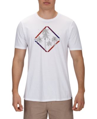Hurley Men's Palm Trees Graphic T-Shirt 