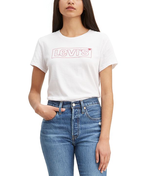 Levi's Women's Cotton Perfect T-Shirt & Reviews - Women - Macy's