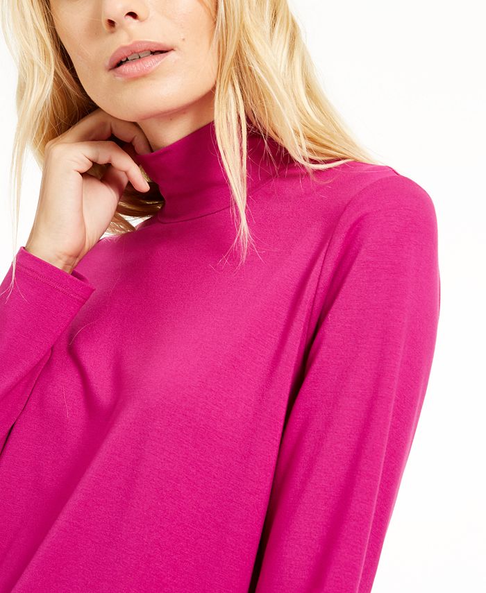 Eileen Fisher Mock-Neck Knit Top, Created for Macy's - Macy's
