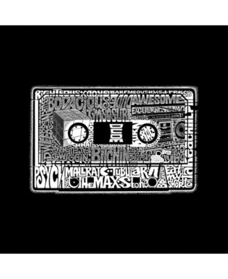 Мужская футболка с надписью LA Pop Art в стиле Поп-арт - 80-е 3290₽