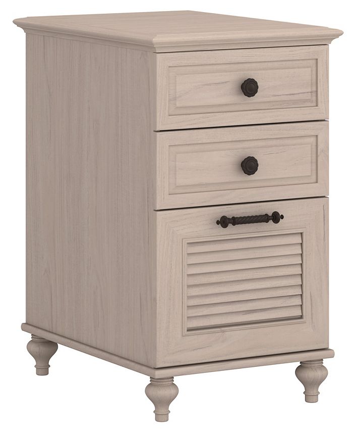 Kathy Ireland Home by Bush Furniture - kathy ireland&reg; Home by Bush Furniture Volcano Dusk 3 Drawer File Cabinet in Driftwood Dreams