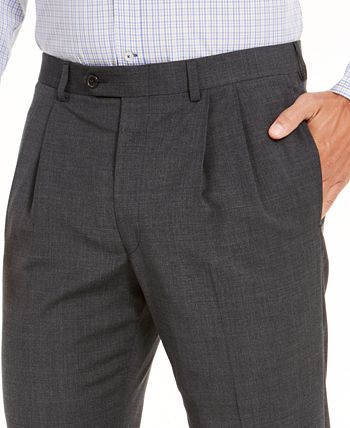 Ralph lauren men's double pleated wool dress pants clearance