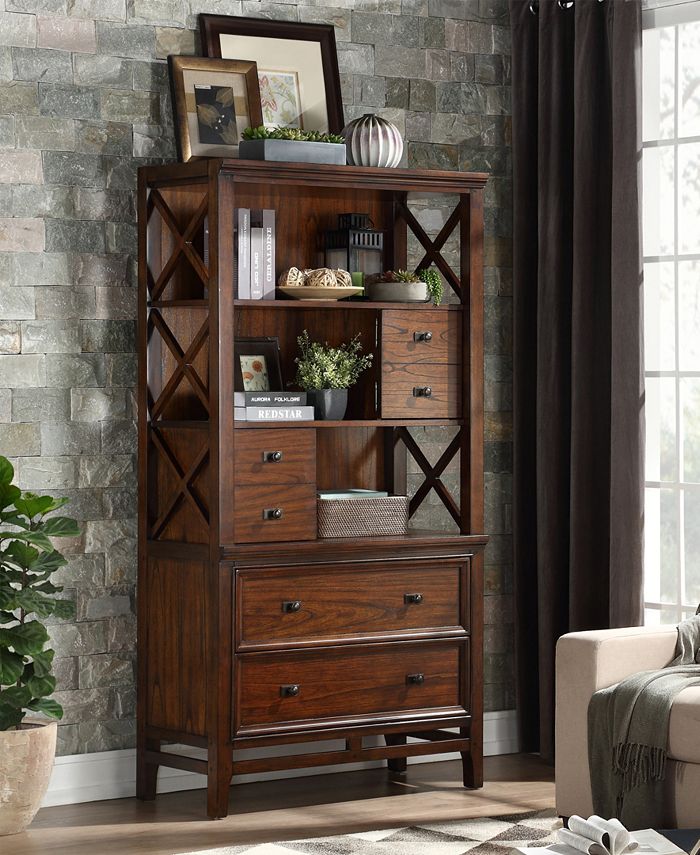 Homelegance Caruth Bookcase Macy's