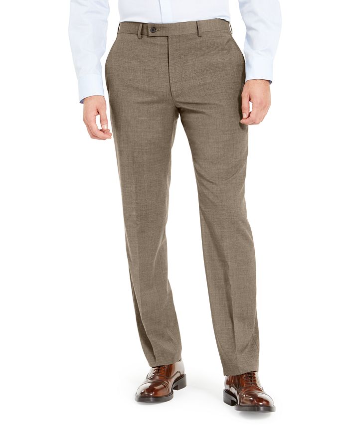 Men's Wool Blend Classic-Fit UltraFlex Stretch Dress Pants