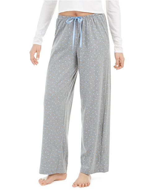Hue Women's HeartPrint Pajama Pants & Reviews Bras, Panties