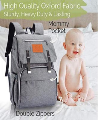 Baby Explorer Diaper Backpack Bag, Large, Waterproof Diaper Bags, Multi Functional Diaper Backpacks